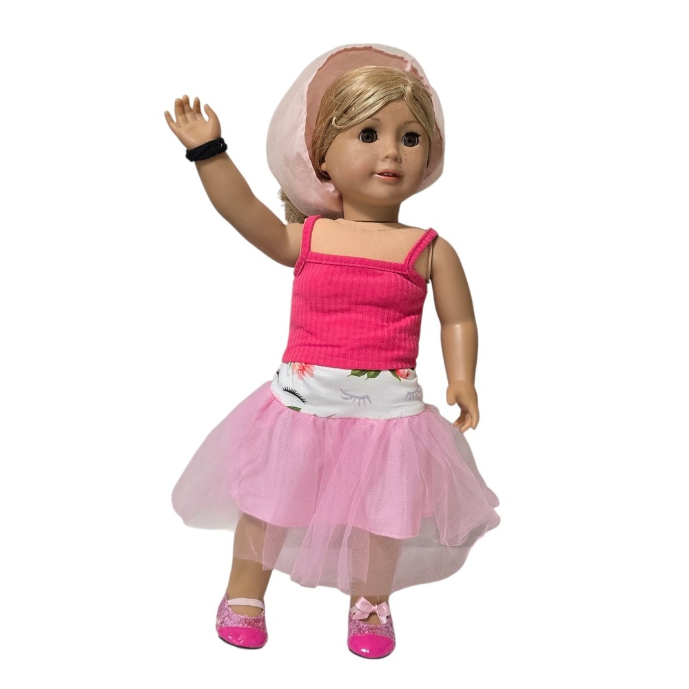 American Girl Doll Truly Me #24 Retired Blonde Hair‎ Brown Eyes Freckles READ